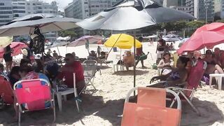 ????????Rio de Janeiro Copacabana Beach Walk Tour BRAZİL