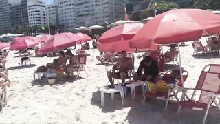 ????????Rio de Janeiro Copacabana Beach Walk Tour BRAZİL