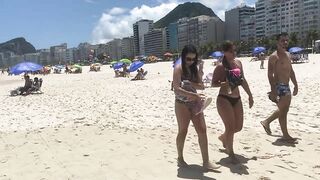 ????????Rio de Janeiro Copacabana Beach Walk Tour BRAZİL