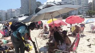 ????????Rio de Janeiro Copacabana Beach Walk Tour BRAZİL