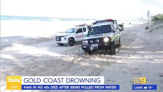 Man dies on Gold Coast beach after ignoring lifeguard warning | 9 News Australia