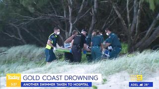 Man dies on Gold Coast beach after ignoring lifeguard warning | 9 News Australia