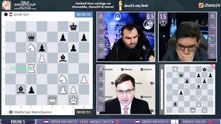 Anish Giri Apologizes on Stream From His Fans For His Blunder with Hand Gesture