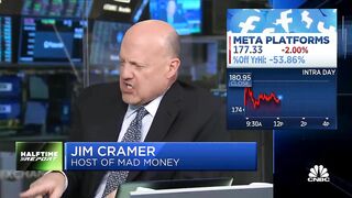 Jim Cramer: Mark Zuckerberg is working on the 'omniverse,' I'd like him to work on Instagram