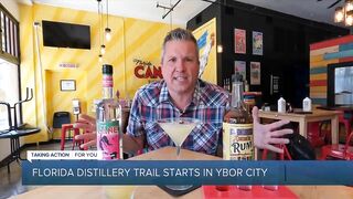 Travel the epic Florida Distillery Trail starting at Ybor City's Florida Cane Distillery