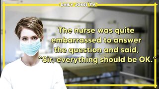 Funny joke : Nurse Cleaning The Patient's Body With a Sponge... ????