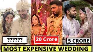 10 Most Expensive Weddings Of Bollywood Celebrities 2022, Alia Bhatt, Malaika Arora, Salman Khan