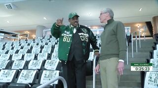 Fiserv Forum usher brings his A-game to Bucks games