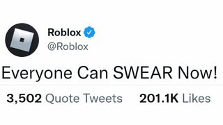 You Can SWEAR On Roblox Now...