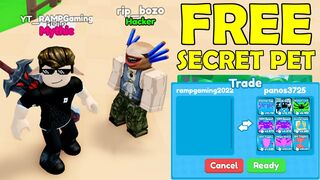 I GOT TONS OF SECRET PETS in REBIRTH CHAMPIONS X (Roblox) | Rebirth Champions X Secret Pet for FREE!