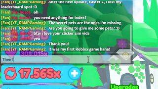 I GOT TONS OF SECRET PETS in REBIRTH CHAMPIONS X (Roblox) | Rebirth Champions X Secret Pet for FREE!