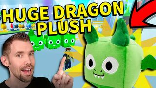 I Got HUGE DRAGON PLUSHIE PETS in Pet Simulator X | Roblox