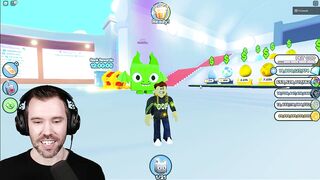 I Got HUGE DRAGON PLUSHIE PETS in Pet Simulator X | Roblox