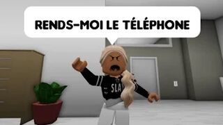 Quand tu joues sur le téléphone de ta mère ????Meme Roblox