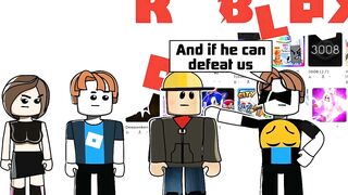 Builderman vs All Hackers in Roblox