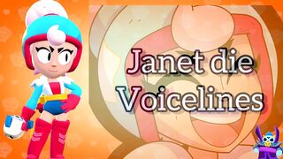 New Brawler JANET Voice Lines And PINS  - Brawl Stars Season 12 Update