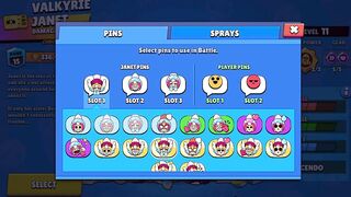 New Brawler JANET Voice Lines And PINS  - Brawl Stars Season 12 Update