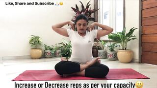 Yoga At Home For Neck And Shoulders