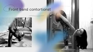 stretching front band please to increase your flexibility #stretching