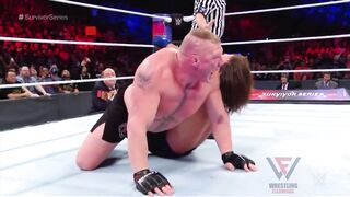 Brock Lesnar's Greatest Bumps And Sells | Compilation