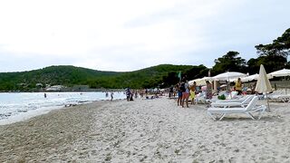 Ibiza Spain Platja de Ses Salines / Travel Guide IBIZA / Beach Walks 4K