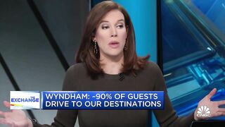 Wyndham CEO says leisure travel is 'off the charts' despite higher gas prices