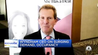 Wyndham CEO says leisure travel is 'off the charts' despite higher gas prices