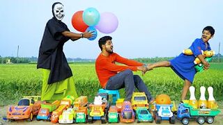 Must Watch Danish Bursting Water-Filled Balloons Funny Video with Funny Big Boy | Comedy Episode 29