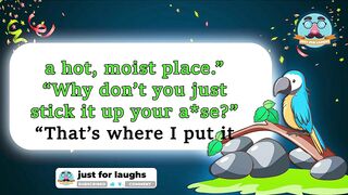 Funny jokes - Something moist & hot