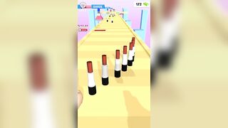 LIPSTICK STACK RUNNER game BEST MOBILE GAMES ????????????‍???????? Gameplay All Levels Android,ios New Game 3D