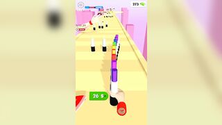 LIPSTICK STACK RUNNER game BEST MOBILE GAMES ????????????‍???????? Gameplay All Levels Android,ios New Game 3D