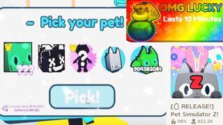 OMG! ???? NEW *SECRET* PET SIMULATOR Z IS OUT & IT’S AMAZING!