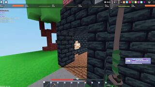 he thought i JUMPED INTO THE VOID... ???? (Roblox Bedwars)