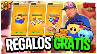 7 RECOMPENSAS GRATIS !!! MEGAJAS EMOTES Y MÁS ... NUEVO MANTENIMIENTO DE BRAWL STARS