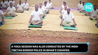 ITBP ‘Himveers’ scale new heights with Yoga at 15,000 ft in snow-capped Himalayas | Watch