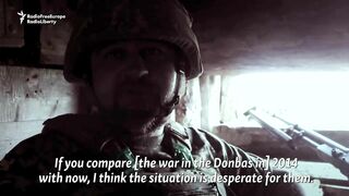 Ukrainian Soldiers Say Russian Troops Look 'Desperate' In Battle For Donetsk Region