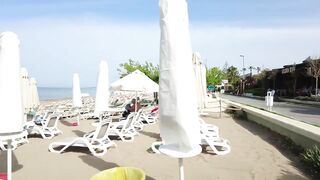 SIDE today PROMENADE and Beach SIDE STAR BEACH  und Park , Trendy . TURKEY #turkey #side