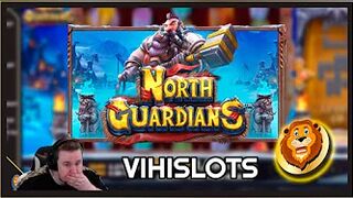 NORTH GUARDIANS ★ MASSIVE BONUS WIN FROM NEW PRAGMATIC ★ VIHISLOTS TWITCH STREAM