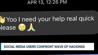 Instagram users confront wave of hackers