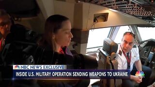 NBC News Exclusive: How Military Equipment Travels From Dover Air Force Base to Ukraine