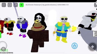 (Obby Creator) short all the sans models i have made this week