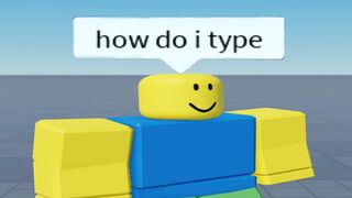 When You’re New In Roblox…