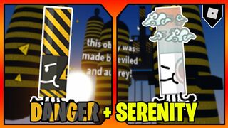 How to get the "DANGER MARKER" AND "SERENITY MARKER" + BADGES in FIND THE MARKERS || Roblox
