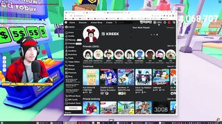 The OWNER gave KreekCraft 2,000,000 ROBUX (and BANNED him...)