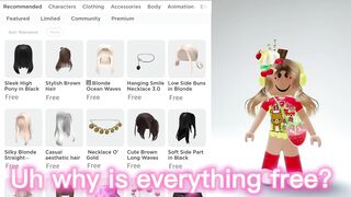 If everything in Roblox was free-????????????