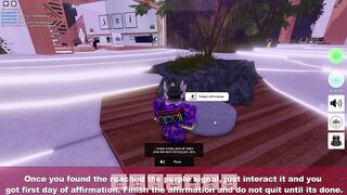 Full Guide! [Roblox Event 2022!] How to get AFFIRMATION 3D CLOTHING AND ACCESSORY in Alo Sanctuary!