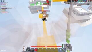 This toxic player got finesse, roblox bedwars