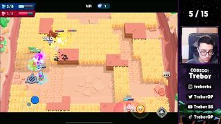 Trebor PRUEBA el NUEVO modo de Brawl Stars (se enfada)