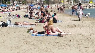 Spain best beaches ????????????️Sitges beach walk / May 2022
