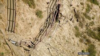 Landslide reactivates at Beacons Beach in Encinitas, prompting closures